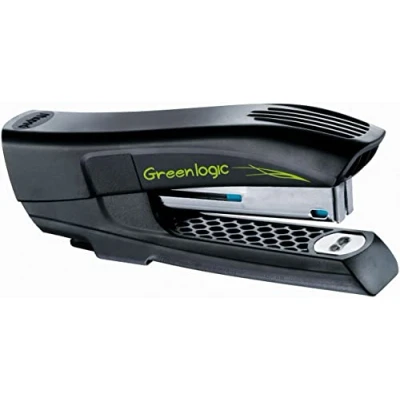 Abbildung von Maped M353211 Hefter Greenlogic Pocket aus recyceltem Kunststoff bis 15 Blatt, schwarz