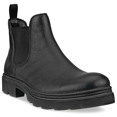 Abbildung von ECCO Grainer KNEE Stiefelette, Herren, Größe: 40, Black Schuhe