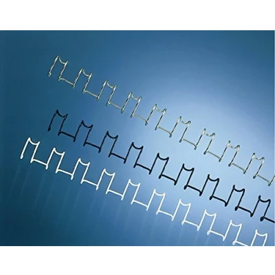 Abbildung von GBC Drahtbinderücken 21 Ringe 6mm VE=100 Stück weiß