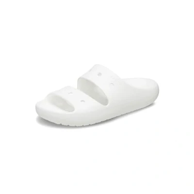 Abbildung von Crocs Unisex Classic V2 Sandale, Weiß, 48/49 EU