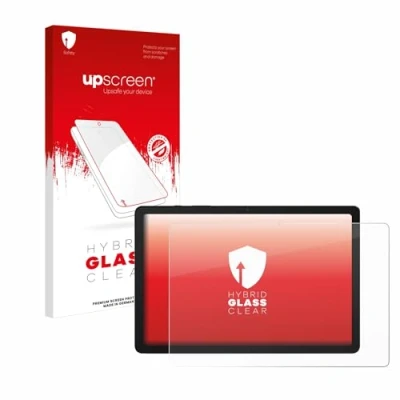 Abbildung von upscreen Schutzglas für Samsung Galaxy Tab A9 Plus 5G Schutzfolie, Glas Folie [Klar, 9H Panzerschutz, Anti Fingerprint]
