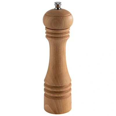 Abbildung von APS 40572 Pfeffermühle aus Buchenholz, Keramikmahlwerk, Ø 6 cm, Höhe 23 cm