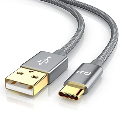 Abbildung von CSL 2m USB C Ladekabel Datenkabel Typ Kompatibel mit Geräten wie Samsung Galaxy S23 S22 MacBook Sony HTC Oppo Xiaomi und weitere