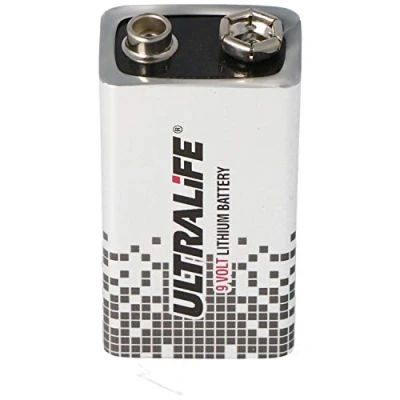 Abbildung von Ultralife Lithium Batterie 9 Volt, E Block, U9VL, U9VL J
