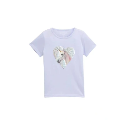 Abbildung von TOM Tailor Tshirt print für Kinder, Größe: 128/134, Happy lilac