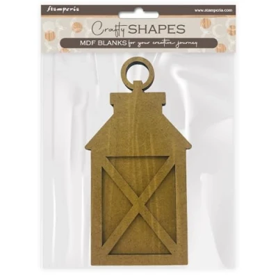 Abbildung von Stamperia Crafty Shapes for Scrapbooks, Albums, Cards, and Bullet Journals, Decorate with Papers Paint, Perfect Hobbies, Crafts, Gifting (Golden Harmony Lantern) (2pcs)