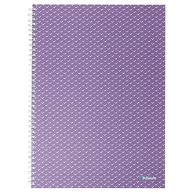 Abbildung von 4 x Esselte Collegeblock Colour&#039;Breeze A4 liniert 80 Blatt koralle