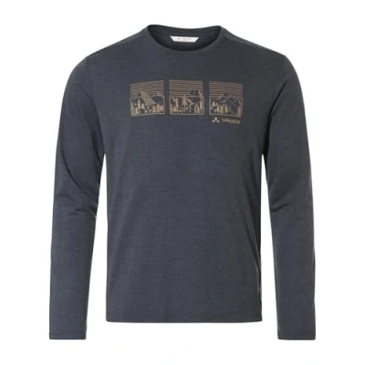 Abbildung von Vaude Rosemoor Langarmshirt, Herren, Größe: 3XL, Black oat