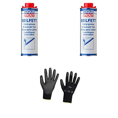 Abbildung von Iloda 2xOriginal Liqui Moly 1l Seilfett 6173 Schutzhandschuhe