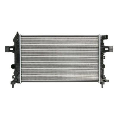 Abbildung von NRF 53441A Kühler, Motorkühlung Aluminium 605 366 23 Kühlrippen mechanisch gefügt OPEL: Zafira B, Astra H Caravan, Schrägheck