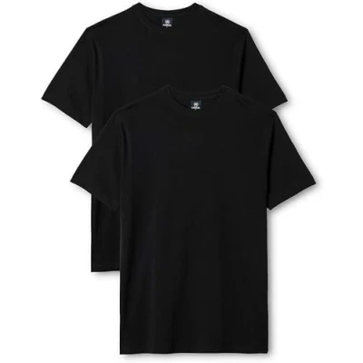 Abbildung von Lerros Rundhals Doppelpack Regular FIT Tshirt basic, Herren, Größe: XL, Black
