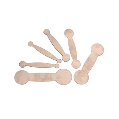 Abbildung von Alnicov Steel Clarinet Pads Repair Tools 6Pcs Woodwind Tool Silver