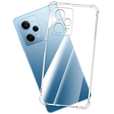 Abbildung von mtb more energy® Case Soft Armor kompatibel mit Xiaomi Note 12 Pro 5G verstärkte Ecken Kameraschutz 1,5mm TPU Schutz Hülle Cover Handyhülle