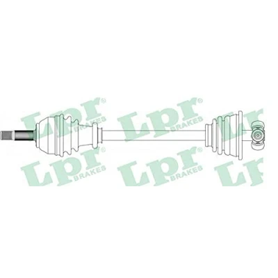 Abbildung von LPR DS39061 Antriebswelle 624 RENAULT: TWINGO 1, Kangoo I, CLIO 2