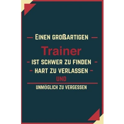 Abbildung von Geschenk BESTER Trainer: Notizbuch als für den besten Trainer A5 / liniert 120 Seiten Tagebuch Terminplaner Geschenkidee zum ... Mann Abschied Abschiedsgeschenk