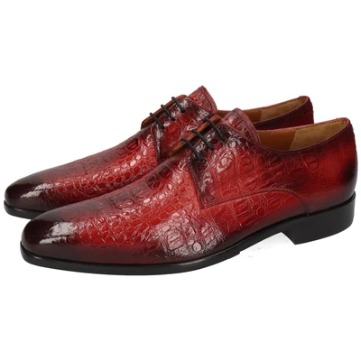 Abbildung von Melvin &amp; Hamilton Lewis 13 vegetabil gegerbt Schnürschuh Business Schuh, Anzugschuh mit Prägung