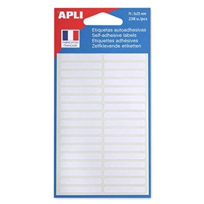 Abbildung von agipa Vielzweck Etiketten, 5 x 35 mm, weiß