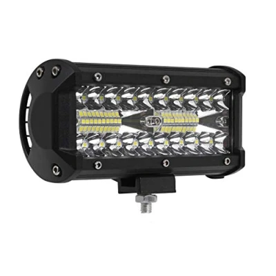 Abbildung von EURALIGHT 1x LED Fernscheinwerfer Scheinwerfer Light Bar 7&quot; 10cm 120 Watt 40x CREE Super Hell mit ECE Zulassung Eintragungsfrei Straßenzulassung