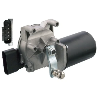 Abbildung von FEBI BILSTEIN 107218 Scheibenwischermotor 12 vorne für Linkslenker FIAT: Ducato III Kastenwagen, Bus, Pritsche / Fahrgestell