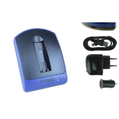 Abbildung von Ladegerät (USB, KFZ, Netz) für Canon NB 9L / Ixus 510 HS, 1100 HS... Powershot N, N2 SD4500 is s. Liste!
