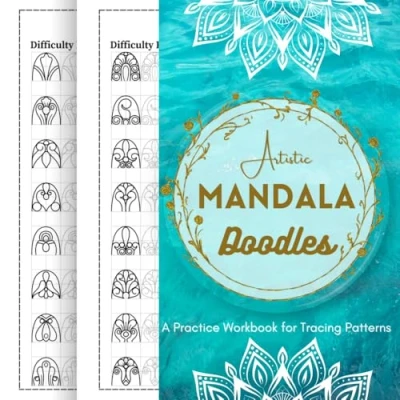 Abbildung von Artistic Mandala Doodles — A Practice Workbook for Tracing Patterns: 160 Elements to Help You Learn and Enjoy Drawing Mandalas (Tracing the Artistry)