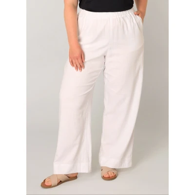 Abbildung von Base Level Curvy Leinenhose Yula