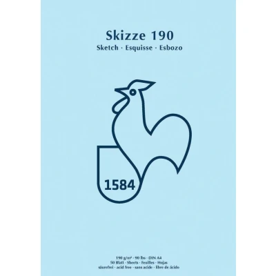 Abbildung von HAHNEMÜHLE Skizzenblock DIN A4, 50 Blatt