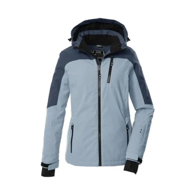 Abbildung von Killtec Damen Skijacke Funktionsjacke mit Kapuze und Schneefang KSW 435 WMN SKI JCKT 00525 hell eisblau 38