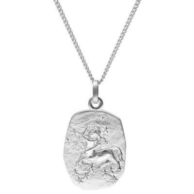 Abbildung von trendor 15330 12 Sternzeichen Schütze Halskette Silber 925