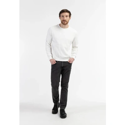 Abbildung von DREIMASTER Vintage Herren Sweatshirt M / Off White 51% Baumwolle 49% Polyester