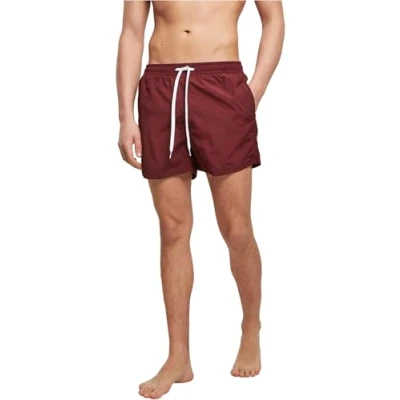 Abbildung von Build Your Brand Mens BY050 Swim Shorts, Cherry, 5XL