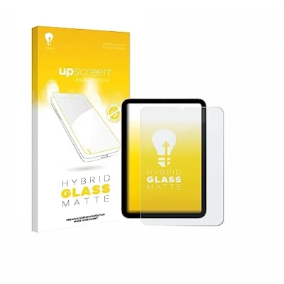 Abbildung von upscreen Entspiegelungs Schutzglas für Apple iPad Mini 6 WiFi 2021 Schutzfolie Matt, Glas Folie [mattierend, 9H Panzerschutz, Anti Fingerprint]