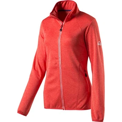 Abbildung von McKINLEY Damen Roto II Fleecejacke, Red/White/Melange, 42