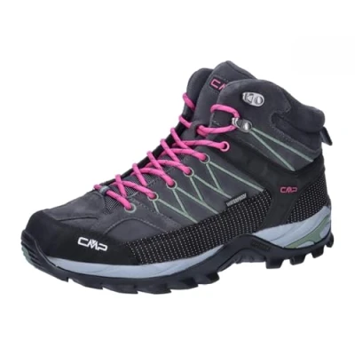 Abbildung von CMP Rigel MID Hikingschuh, Damen, Größe: 38, Antracite minveral green Kunststoff