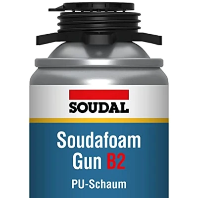 Abbildung von Soudal Soudafoam Gun B2, PU Schaum, 750ml