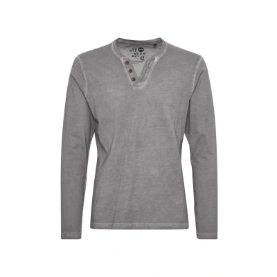 Abbildung von Solid Tinox Langarmshirt, Herren, Größe: Large, Mid grey