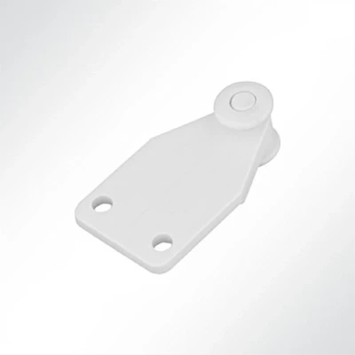 Abbildung von LYSEL Laufrolle Vorhangrolle Führungsrolle Nylon für Laufschiene 25x19mm Schiebetür (10 Stück)