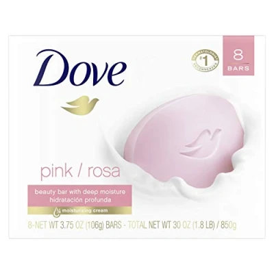 Abbildung von Dove Beauty Bar, Pink 4 oz, 8 Bar by