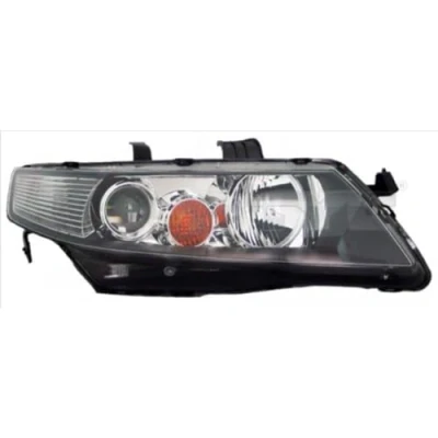 Abbildung von TYC 20 0448 05 2 Scheinwerfer links H1/H1 gelb mit Lampenträger, ohne Elektromotor HONDA: Accord 7 Limousine, Tourer