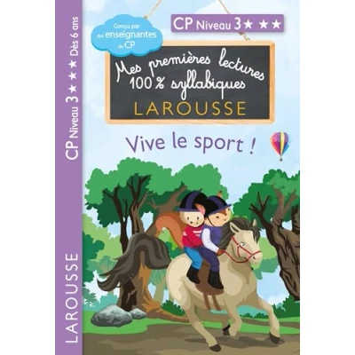 Abbildung von Premières lectures syllabiques CP Niveau 3 Vive le sport !