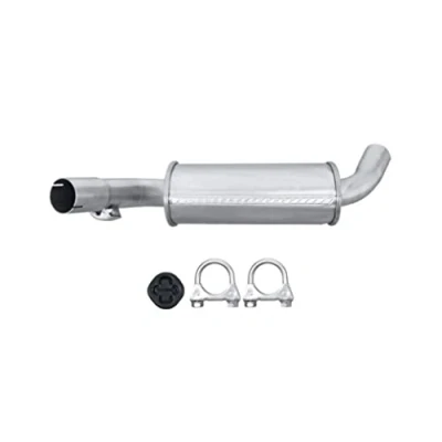 Abbildung von HELLA 8LC 366 026 061 Mittelschalldämpfer mitte mit Anbauteilen VOLKSWAGEN: GOLF 2, Jetta 2