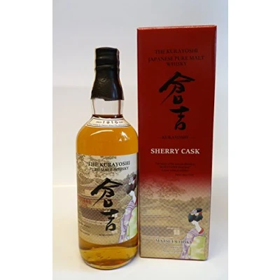 Abbildung von Matsui Whisky THE KURAYOSHI Pure Malt SHERRY CASK 43% Vol. 0,7l in Geschenkbox