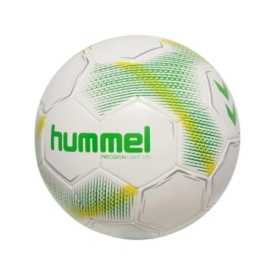 Abbildung von Hummel Precision Light 350 Fußball, Größe: 4, White dark green yellow