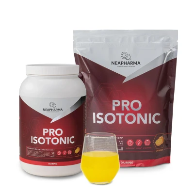 Abbildung von Isotonisches Orange Sportgetränk 43 Portionen. Elektrolyte. klebt nicht im Mund​