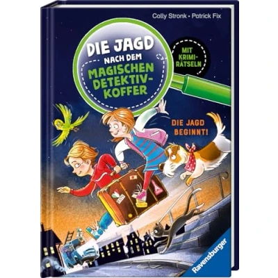 Abbildung von Die Jagd nach dem magischen Detektivkoffer 1: beginnt! Erstlesebuch ab 7 Jahren für Jungen und Mädchen Lesenlernen mit Krimirätseln