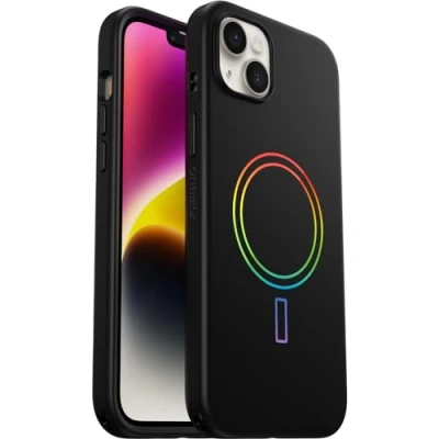 Abbildung von OtterBox Slim Serie Hülle für iPhone 14 Plus mit MagSafe, stoßfest, sturzsicher, ultraschlank, dünne schützende Hülle, getestet nach Militärstandard, Prism