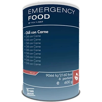 Abbildung von TREK&#039;N EAT Emergency Food Chili con Carne Haltbare Notfallnahrung Lebensmittel