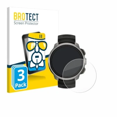 Abbildung von BROTECT Schutzglas für Suunto Ocean (3 Stück) Schutzfolie Panzer Folie Glas [Extrem Kratzfest 9H, Anti Fingerprint, Ultra Transparent]