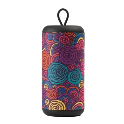 Abbildung von Music Sound Vertikaler Speaker Bluetooth 5.0 Outdoor Lautsprecher 5 Watt Leistung Playtime 4 Stunden Aufladen 1,5 Micro SD Eingänge, USB Key und AUX Kabel Fantasie Felgen