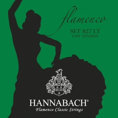 Abbildung von Hannabach Klassikgitarrensaiten Flamenco Serie 827 Low Tension Satz Made in Germany 827LT